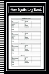 Ham Radio Log Book: 6/9 format, 130 pages to detail each operational aspect.