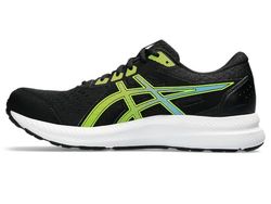 ASICS Gel-Contend 8 sneakers för män, Svart elektrisk lime, 49 EU