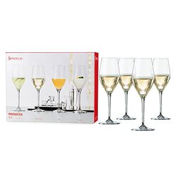 Spiegelau Copas de champanhe de 270 ml, 4 unidades, Special Glasses, 4400275, copos de champanhe de vidro, copos Prosecco adequados para máquina de lavar louça