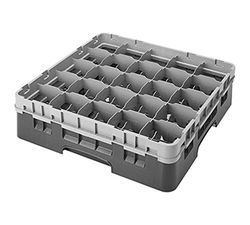 Cambro Casierà verres 25 compartiments Beige Hauteur max 92 mm