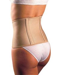 Patterson Medical Lumbar Support Brace, Provides Extra Back Support With Reinforced Panels in the Lumbar Region, Large