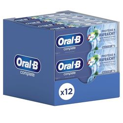 Oral-B Complete Plus Protect & Fresh Dentifrice 75 ml - Lot de 12