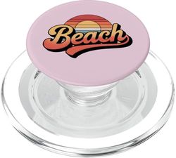 Beach Retro Sunset Aesthetic Summer Vibes PopSockets PopGrip for MagSafe