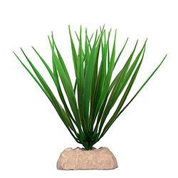 Amtra Plant Classic Bamboo - Decoraciones De Plástico Para Acuarios De Agua Dulce Y Salada, Plantas De Acuario Artificiales, Para Acuarios Y Peceras, No Tóxico, Tamaño S, 13 Cm