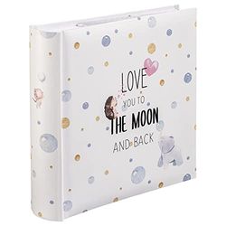 Hama Album Memo To The Moon, 100 sidor, Max: 200 10 x 15 cm, Multifärg, Standard