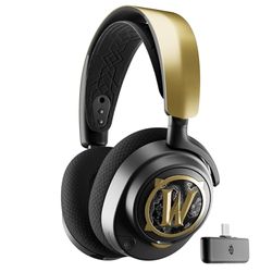 SteelSeries Arctis Nova 7 Wireless - bezprzewodowe wieloplatformowe słuchawki do gier - World of Warcraft - Zawiera przedmioty w grze - 2,4 GHz + Bluetooth - Bateria USB-C 38 godzin - PS5, PC, Switch