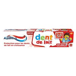 Aquafresh Dentifrice Dents de Lait tube 50ml,1 unidad