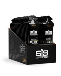 Science in Sport Beta Fuel Gel Gel Energético de Doble Fuente 30 x 60ml Naranja Vegano - 40g de Carbohidratos en Proporción 1:0.8, Muy Buen Proveedor de Energía