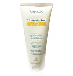 Sesiomworld Fotoprotector Solar Spf50 Uva, Alta Protección Protege El Adn Celular - 200 ml 1 Unidad 230 g