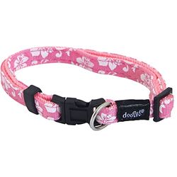 DOOGY CLASSIC - Collier chien Tahiti rose Taille : T2