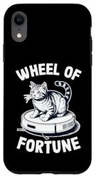 Wheel Of Fortune Cat Joke Robot Vacuum Cleaner Cat Case for iPhone XR