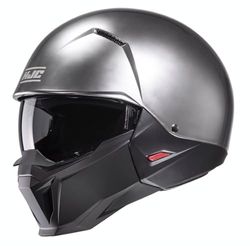 HJC CASCO i20 HYPER SILVER L