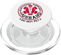 Apoyo Emocional Marido No Acaricie Hombres Divertidos Diciendo Humor PopSockets PopGrip para MagSafe
