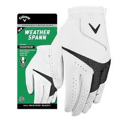 Callaway Weather Spann golfhandschoenen 2023 Rechterhand (voor linkshandige golfer), XL,