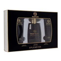 Sergio Tacchini Splendida 3 pezzi Gift Set: Eau De Parfum 100ml - Shower Gel 100ml - Body Lotion 100ml