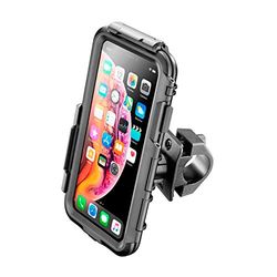 Interphone CellularLine SMIPHONEXSMAX - Dedicated Motorcycle Holder for iPhone xs max ,Black