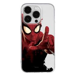 ERT GROUP mobiltelefonfodral för Apple Iphone 14 PRO originalt och officiellt licensierat Marvel mönster Spider Man 006 optimalt anpassad till formen på mobiltelefonen, gedeeltelijk transparant