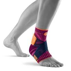 BAUERFEIND, 1 Tobillera Unisex, Tobillo Derecho, para Deportes de Pelota o Atletismo, Estabilización, con Cinta Ajustable, Talla XL, Rosa, 11419401950614