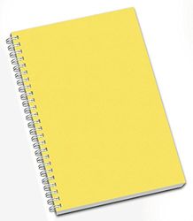 Petzl Caderno Verticality A5, unissexo, adulto, amarelo, 21 x 15 cm