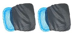 tempo di saldi 2 x draagbaar flex-gelkussen fris ademend anti-decubito comfortabel, Meerkleurig, L