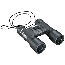 Bushnell - Powerview - 16 x 32 - Preto - Prisma no teto, Insta-Focus, Dioptrias ajustáveis, robustez extrema, observação de pássaros, turismo, viagens, binóculos compactos - 131632