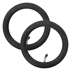 2x luftkammare 8 x 1 1/4 tum cykelstövel barn böjd ventil 45