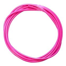 cyclingcolors fiets remmantel 5mm universele kabel mountainbike road city insert performance, 3m (neon roze)