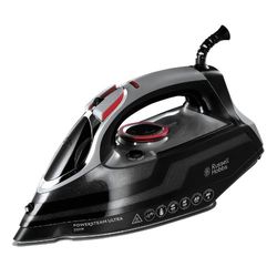 Russell Hobbs Powersteam Ultra 3100 W Verticaal stoomstrijkijzer 20630 - zwart en grijs (Britse stekker)