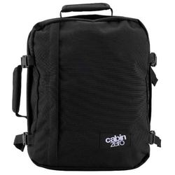 Cabinzero Classic 28L' Ultra Light Cabin Bag with Luggage TRACKERS, Sac à Dos Unisex, Absolute Black, 28