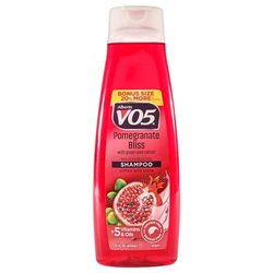 Alberto VO5 Pomegranate Bliss Moisturizing Shampoo - Hydrating Shampoo with Grape Seed Extract - Pomegranate Scent - Five Oils and Vitamins - 443 ml