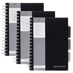 Pukka Pads SBPROBA5 A5 Project Book - Zilver (Pack van 3)