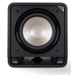 Polk Audio HTS 12 Subwoofer Actif avec Technologie Power Port | 12” Woofer, Puissance Max d'amplification de 400W | pour Une expérience Homecinema Ultime | Black Walnut