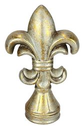 Stil blomma dekorativa objekt fransk lilja dekoration lilja ornament pokal byst dekoration nostalgi vintage bordsdekoration figur dekoration lilja gammalt guld hus hus trädgård figur gåva