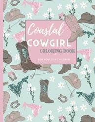Coastal Cowgirl Coloring Book