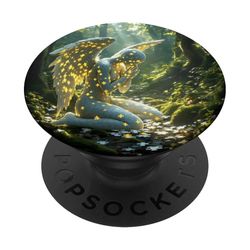 Rompecabezas de figura angélica de fantasía PopSockets PopGrip Adhesivo
