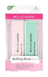 Brushworks Bloco polido de unhas pastel 2 peças 70 g