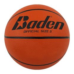 Baden Basic basketbal - klassieke rubberen basketbal voor training, school en vrije tijd - duurzame basketbal voor kinderen en volwassenen - voor beginners en gevorderden