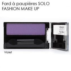 Fashion Make-Up FMU1100109 Ombres à Paupières Solo N°9 Violet