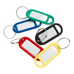 Merriway BH01527, Sistema de Llave Maestra, Pack de 50, Colores Surtidos