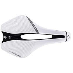 Prologo Scratch Selle de vélo Mixte Adulte, Blanc/Noir, 153mm