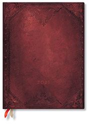 Paperblanks, Agendas 12 Mois 2021, Glamour Urbain Uni, Horizontal, Ultra (180 x 230 mm) DE6873-0