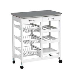 Closet 7040028011 keukenwagen van roestvrij staal