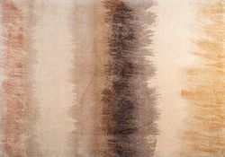 wash+dry Paillasson, Decor Bronze Bands 140x200cm, intérieur, lavalble, sans Bordure, Marron