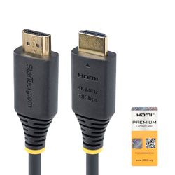 StarTech.com 1,5m Premium Gecertificeerde High Speed HDMI Kabel, 4K 60Hz/1440p 144Hz, HDR10/HDCP 2.2/ARC, UHD HDMI 2.0 Kabel