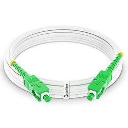Octofibre – Cavo in fibra ottica arancione SFR Bouygues – 3 m – rinforzato con schermatura Kevlar – prolunga/giarretiere fibra ottica – da SC APC a SC APC