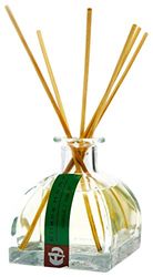 Eliana Home Diffuser met stokjes, 100 ml, bos, etherische oliën, 6,5 x 6,5 x 16,00 cm