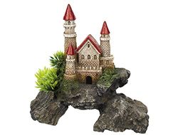 Nobby Aqua Ornaments kasteel met planten