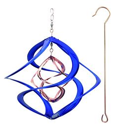 Red Carpet Studios Cosmix Helix 91093 - Girandola deluxe con gancio, 35,5 cm, colore: Blu e Rame