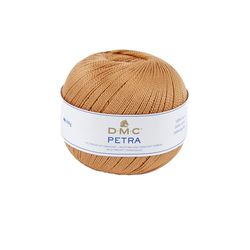 DMC Petra Garnstorlek 3, 100% bomull, brun, 9 x 9 x 8 cm