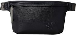 Calvin Klein Riñonera Hombre Cargo Waistbag con cremallera, Negro (Black/Black), Talla Única